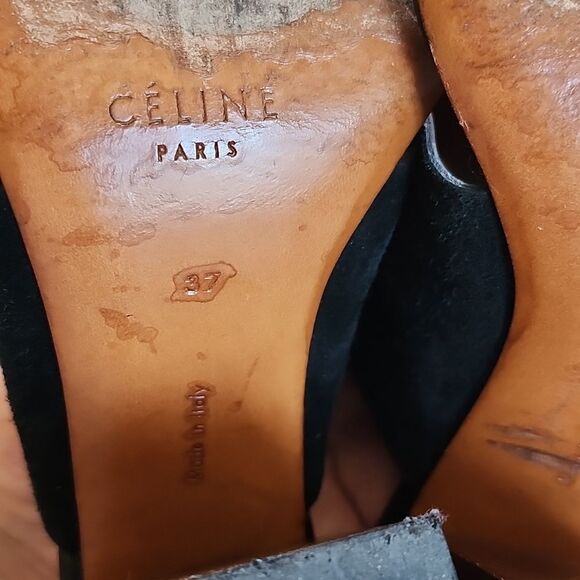 Celine Crosta T Strap Heels - Picture 10 of 11